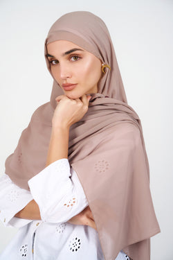 Everyday Chiffon Hijab - LIGHT MINK