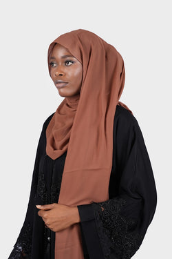 Caramel Chiffon Hijab