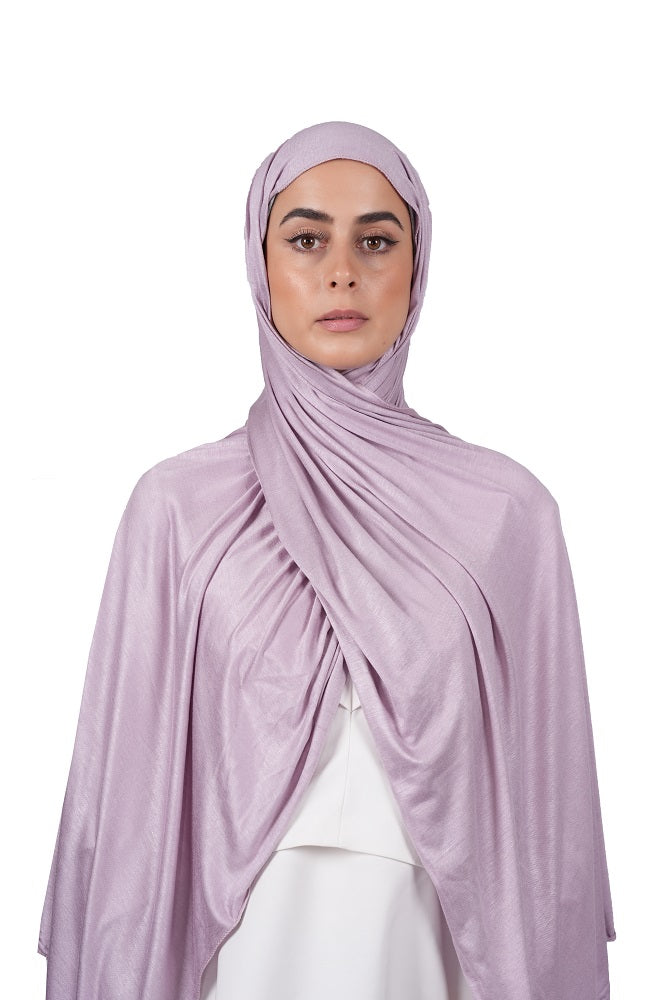 Mauve Jersey Hijab