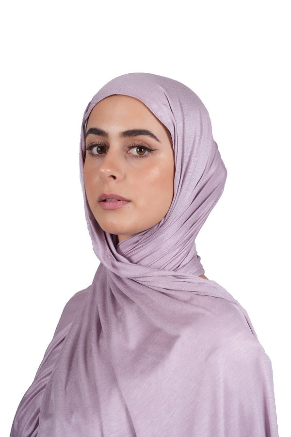 Mauve Jersey Hijab